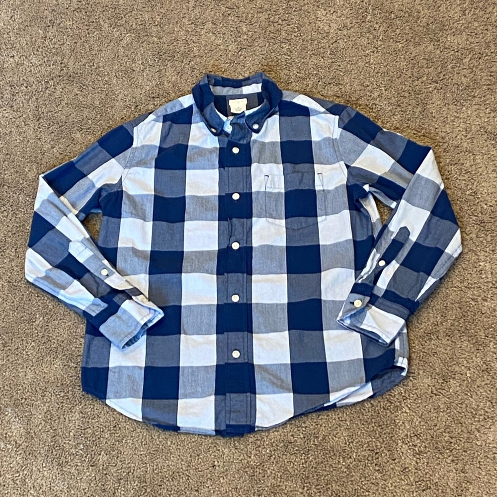 EUC Crewcuts Button Down Shirt Boys Size 10